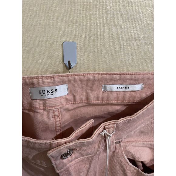 Men's Guess Distressed Skinny Jeans - Picture 5 of 6